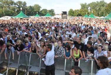 VIVA Fritzlar: Nici Krause & Co. sorgten im Sommer fr Sommer-Party-Stimmung. Auch fr Groveranstaltungen wird Fritzlar immer attraktiver.