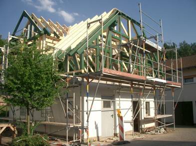 Sanierung des Backhauses in Rothelmshausen (vorher)...